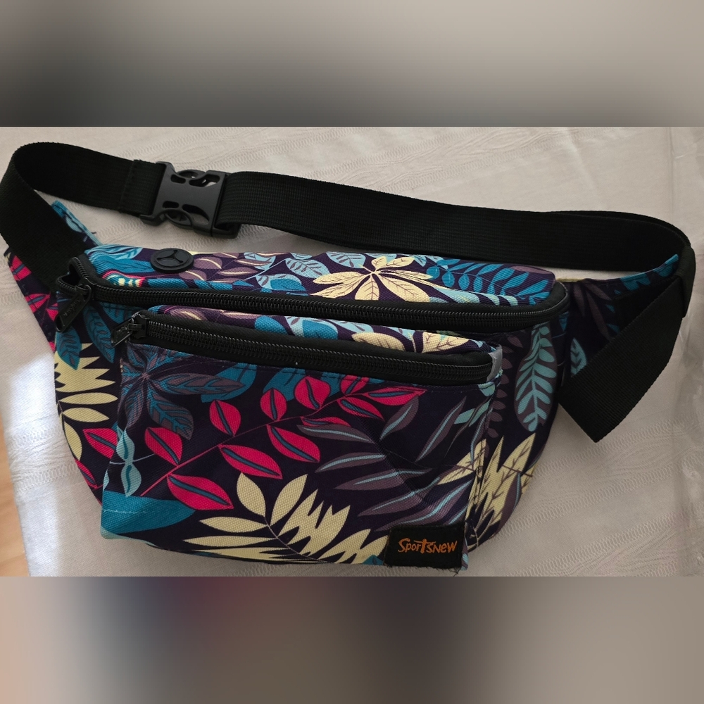 Sportsnew large Fanny Pack Tropical Design
